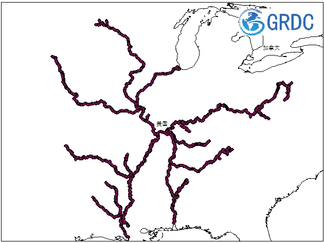 距离标记（美国陆军工程兵团IENC）
